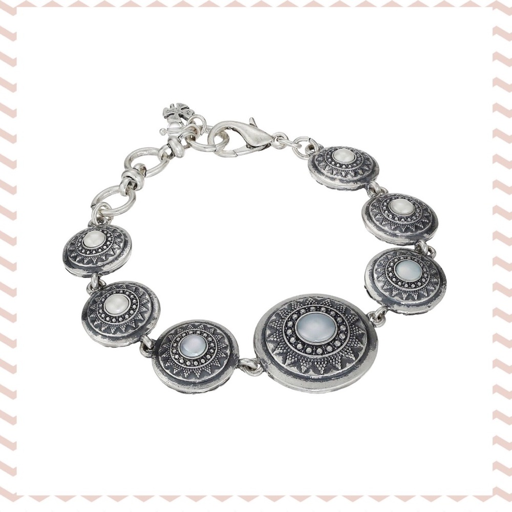 Lucky Brand Pearl Link Bracelet